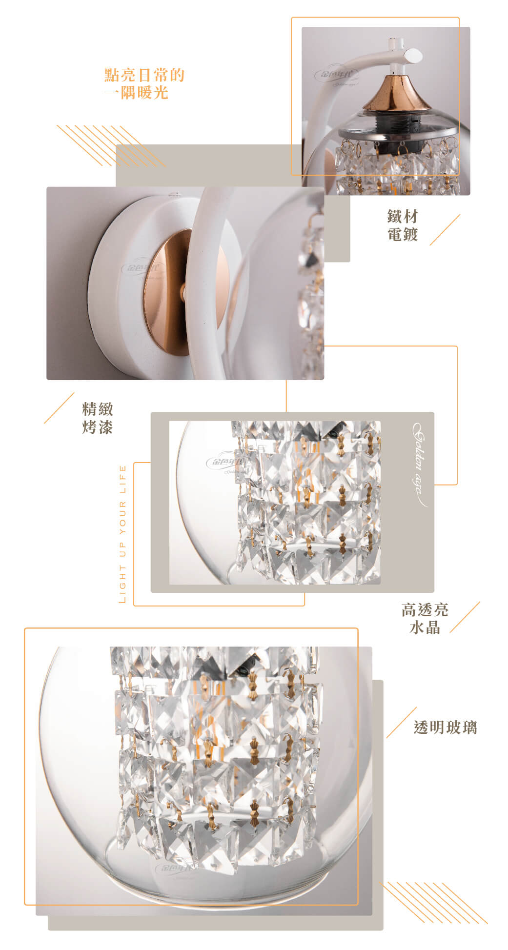 GA10官網圖文-白色優雅玻璃壁燈_02