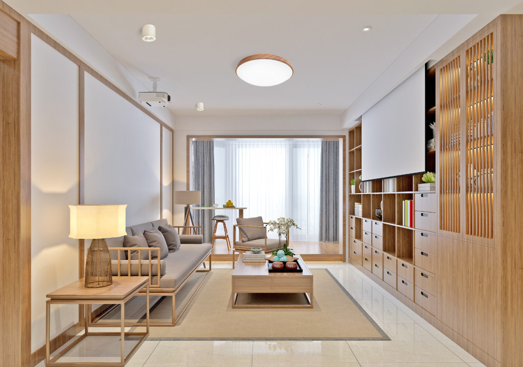 小坪數空間ｘ高CP值燈具_4～6坪的一般客廳