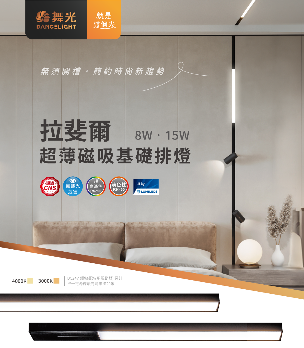 202407-拉斐爾超薄磁吸系列_官網圖文_基礎排燈首圖