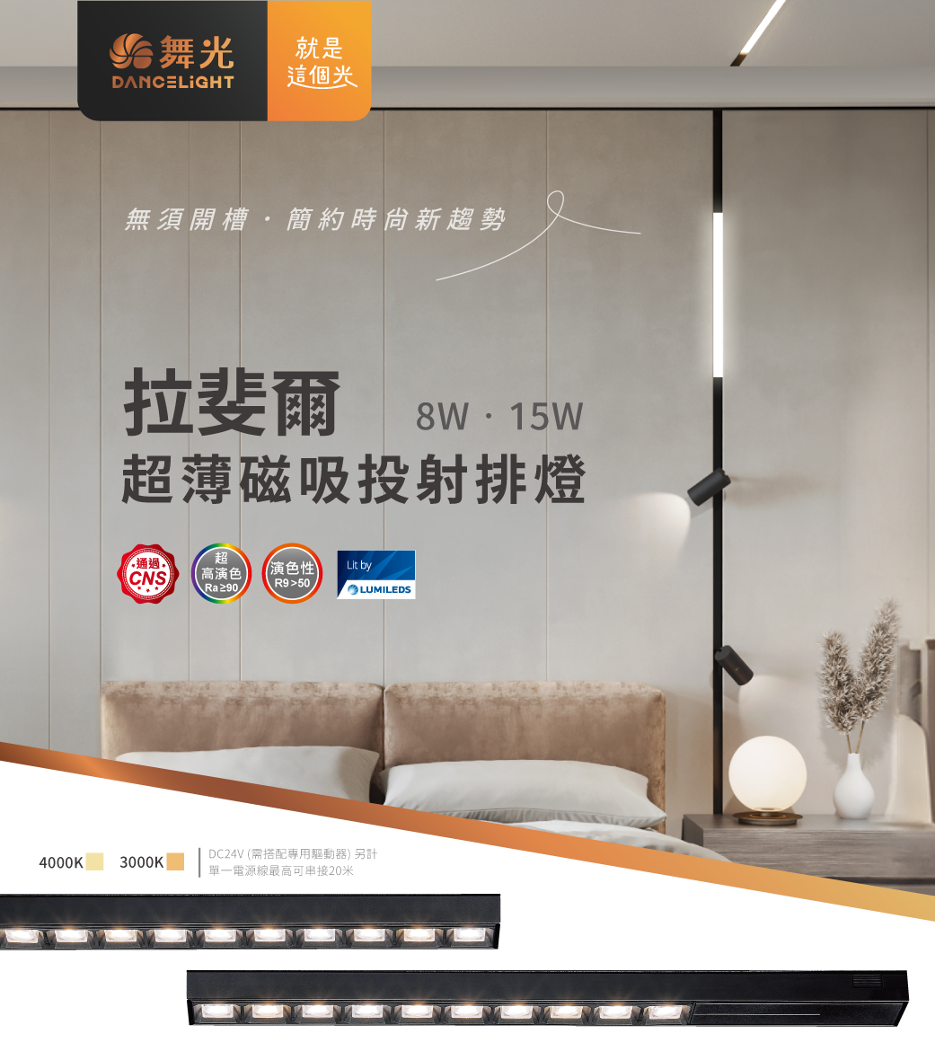 202407-拉斐爾超薄磁吸系列_官網圖文_投射排燈首圖