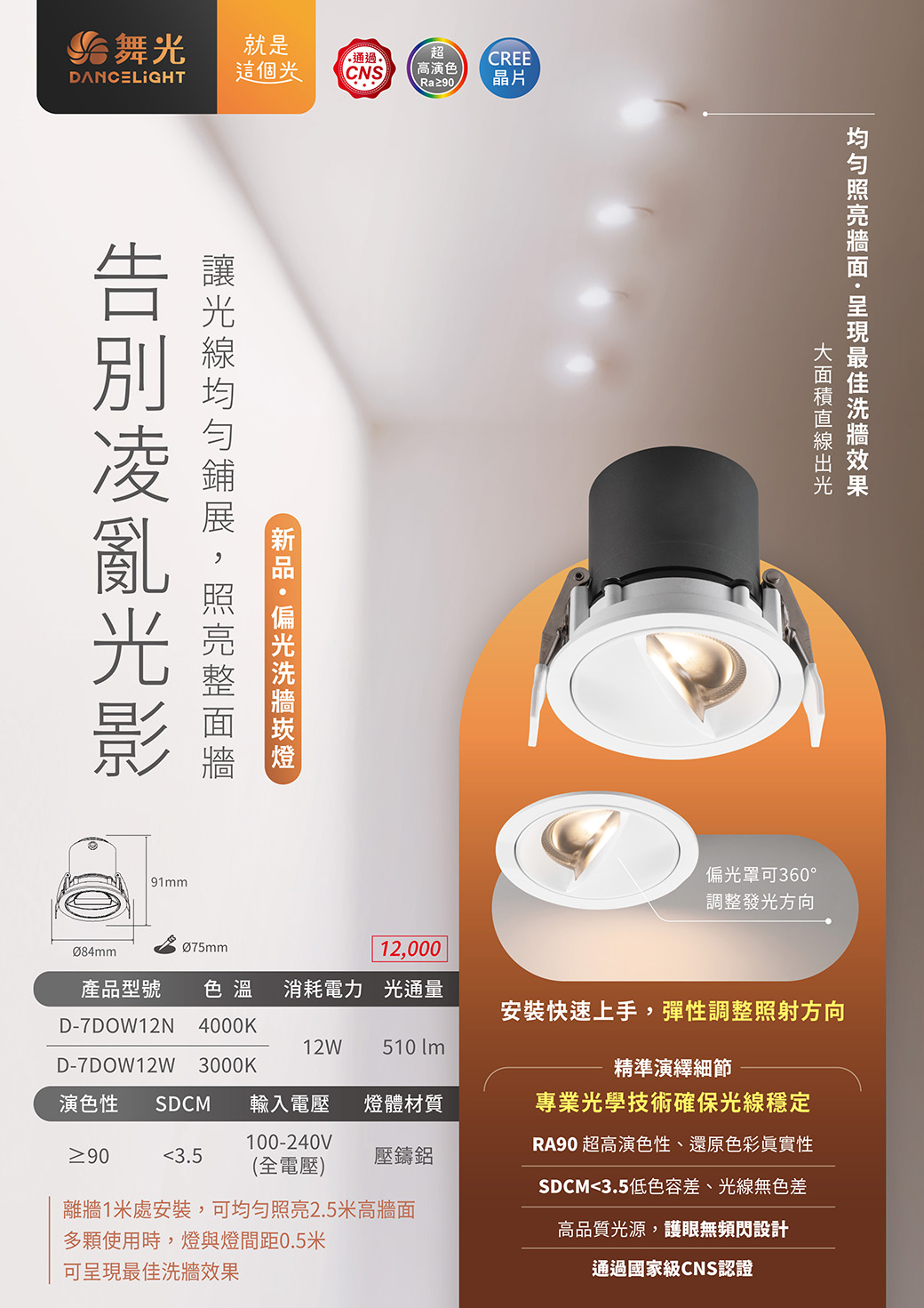 202503-12W 7.5公分 偏光洗牆崁燈_EDM-v01-1040