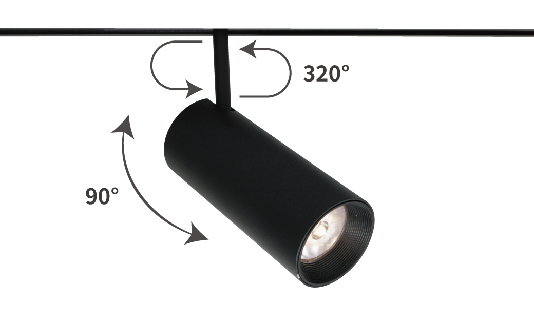 202510_達文西磁吸軌道系列_官網圖文_磁吸軌道投射燈-燈體介紹