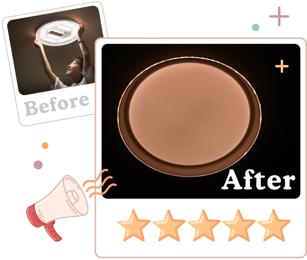 202510-暖陽遙控吸頂燈吸頂燈-KOC心得_部落客 維真_2