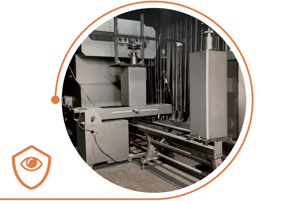 測試光線輻射符合安全標準，降低藍光對眼睛的潛在危害，確保用眼健康。