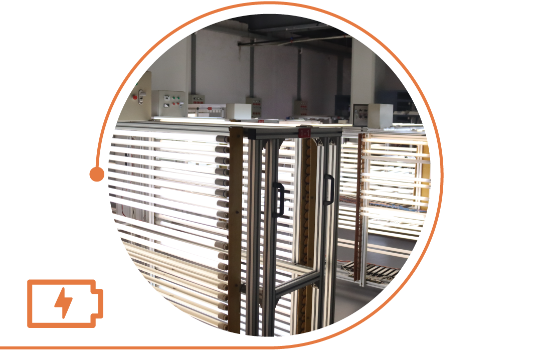 連續點亮數千小時，燈具仍正常穩定運作，確保燈具長久壽命。