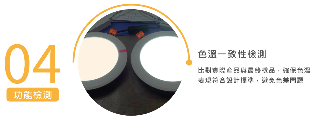 關於我們-品質承諾2025_色溫一致性檢測