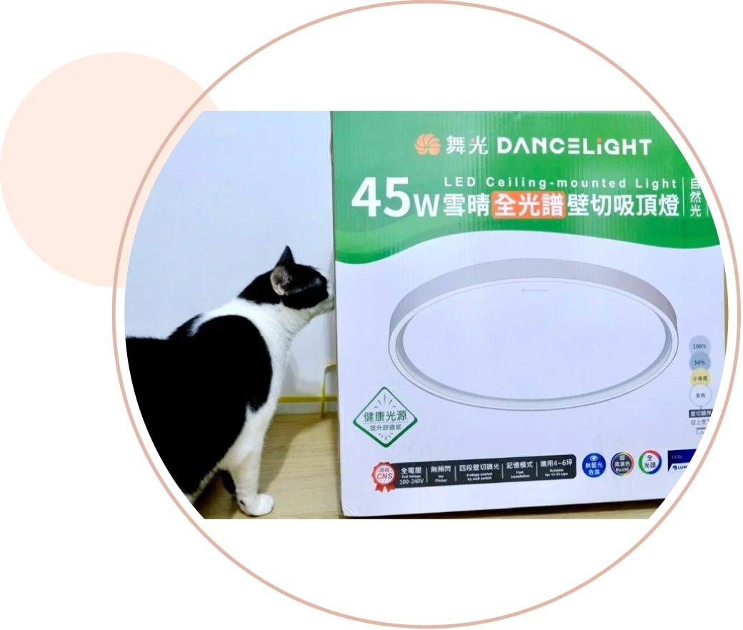 202511-雪晴全光譜壁切吸頂燈-KOC心得_部落客 鄭_1