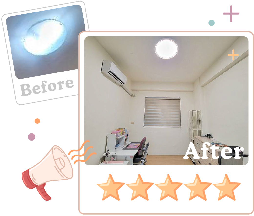 202511-雪晴全光譜壁切吸頂燈-KOC心得_部落客 喬媽_2